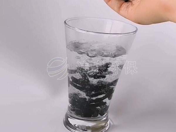 柱状活性炭净水实验